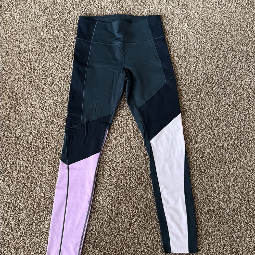 Under Armour Black & Pink Athletic Leggings